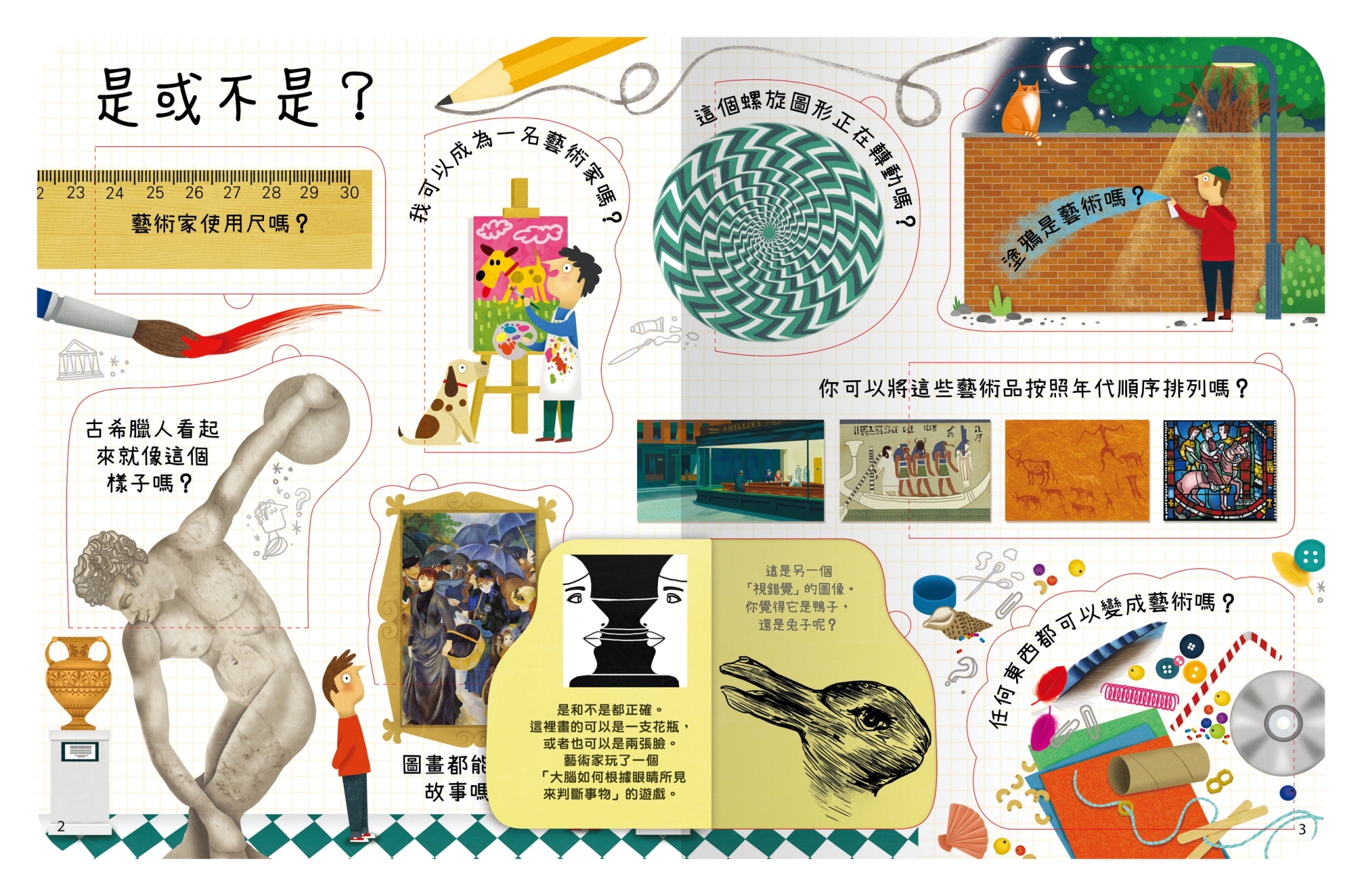 想問什麼翻翻書-關於藝術你想知道什麼?